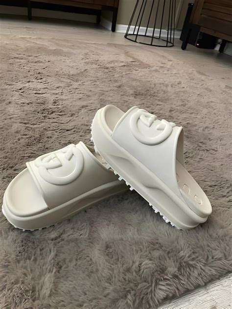 gucci slides size 13 dhgate|Gucci platform slides DHgate.